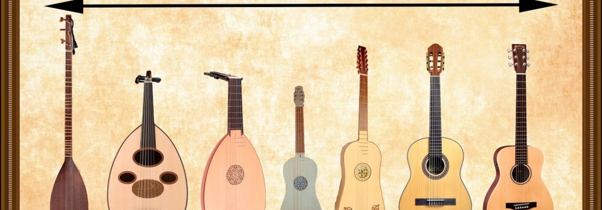 evolución de la guitarra española