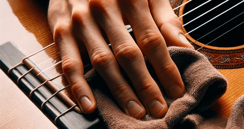 mantenimiento de guitarra Conde