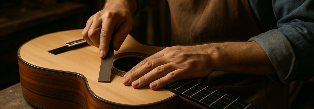 construcción de guitarras