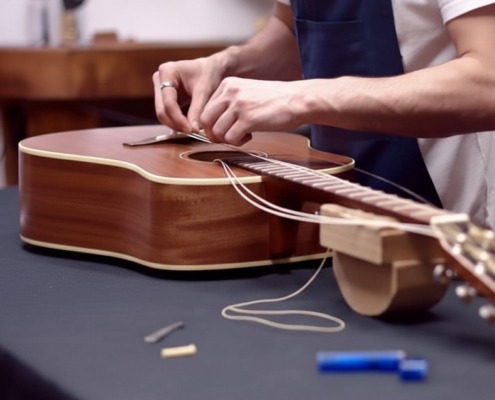 guitarra necesita ajuste