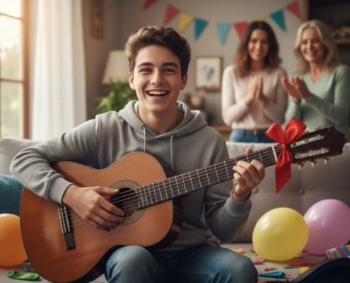 guitarra flamenca para adolescente