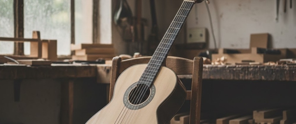 guitarras flamencas de estudio