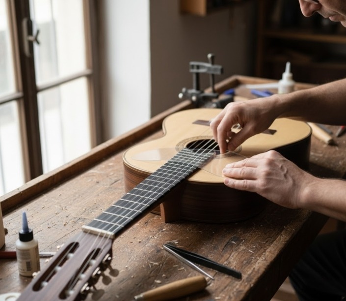 golpeador guitarra flamenca cuándo cambiar