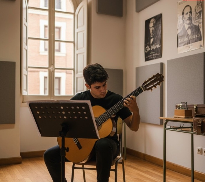 guitarra flamenca para conservatorio