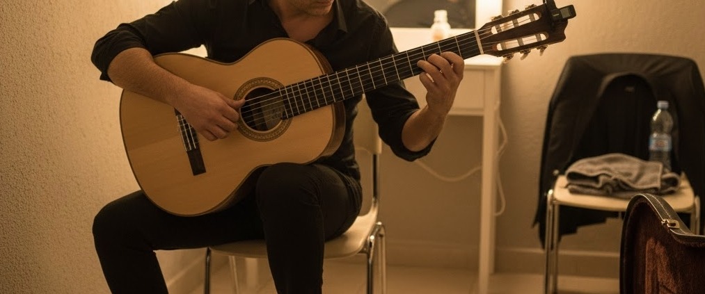 preparar guitarra flamenca recital