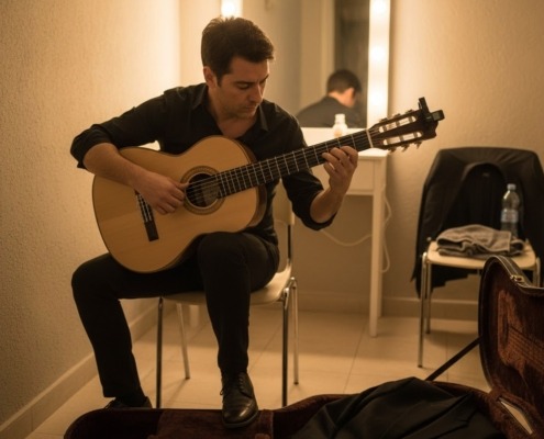 preparar guitarra flamenca recital