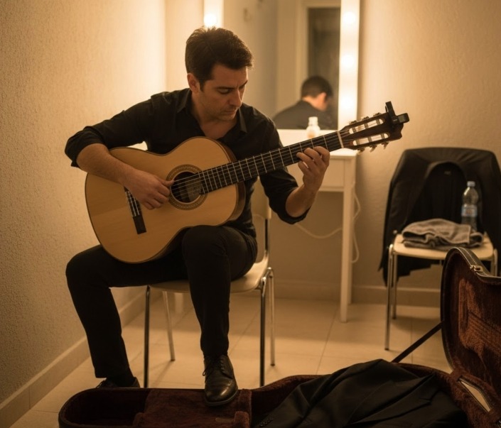 preparar guitarra flamenca recital
