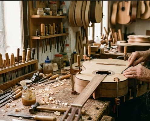 Guitarra artesanal