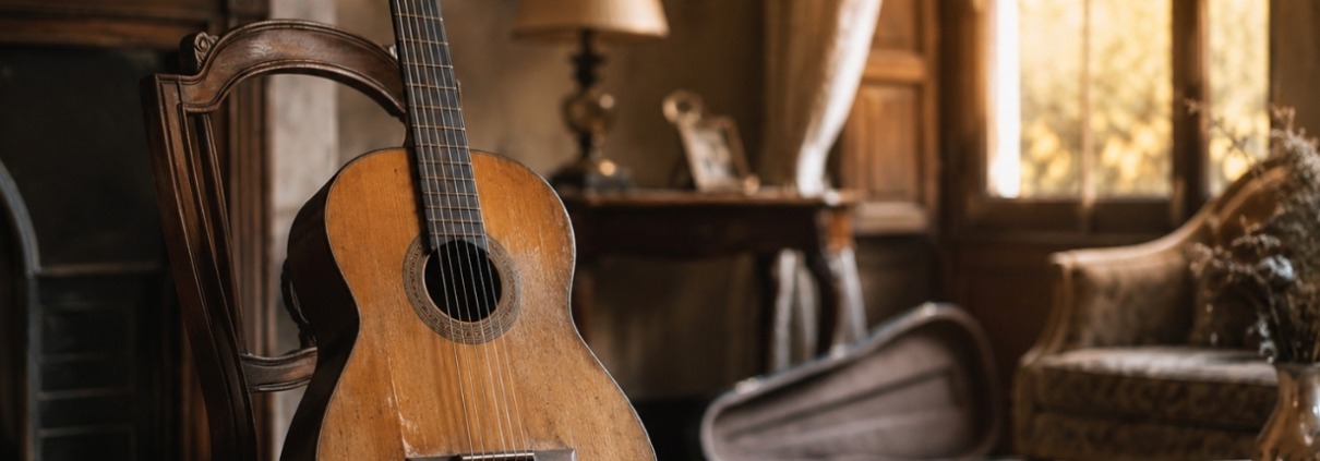 cómo envejece una guitarra