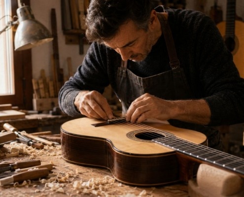 guitarra artesanal