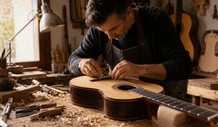 guitarra artesanal