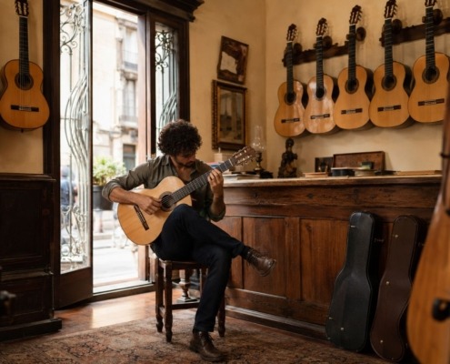 guitarrería en Madrid