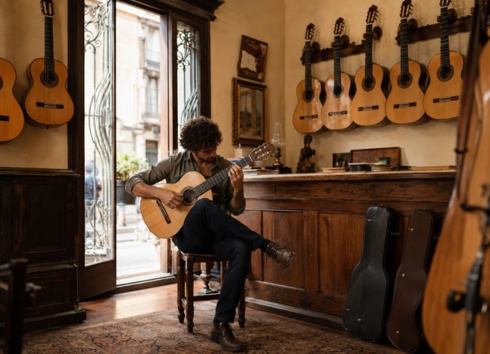 guitarrería en Madrid