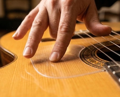 Tapa armónica golpe flamenco